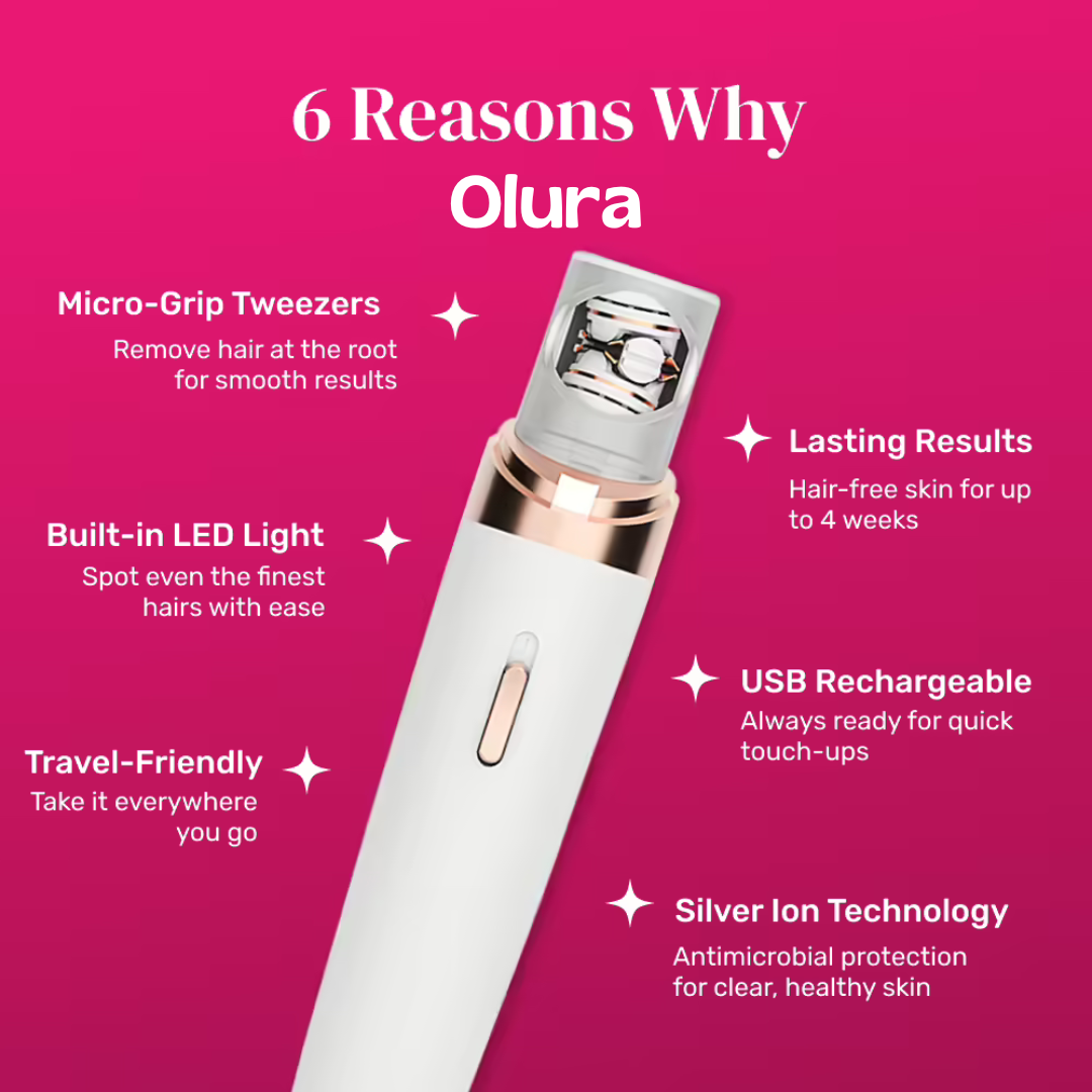 Olura™ Facial Epilator