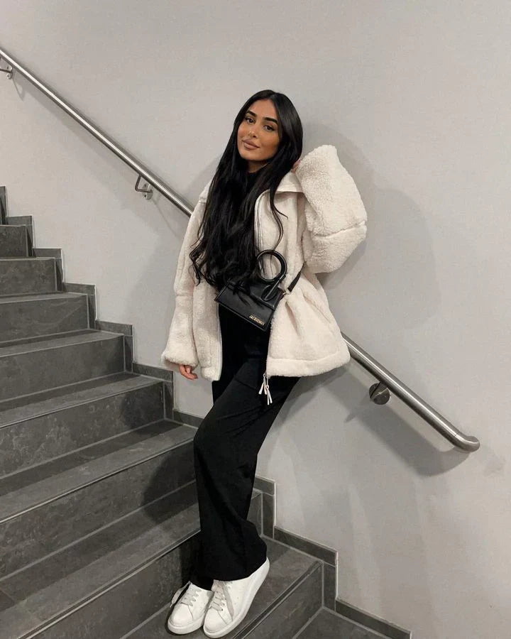 Milena | Warme Teddy Jas