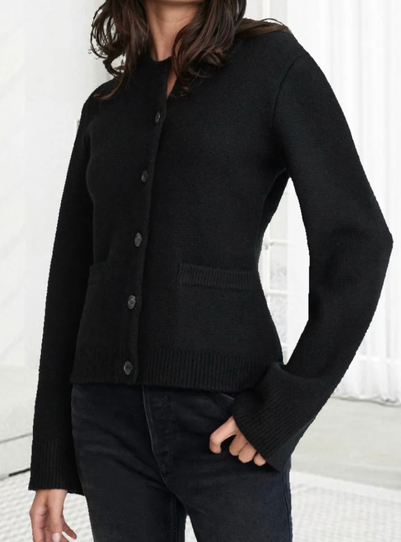 Elisé | Zachte Knopen Cardigan