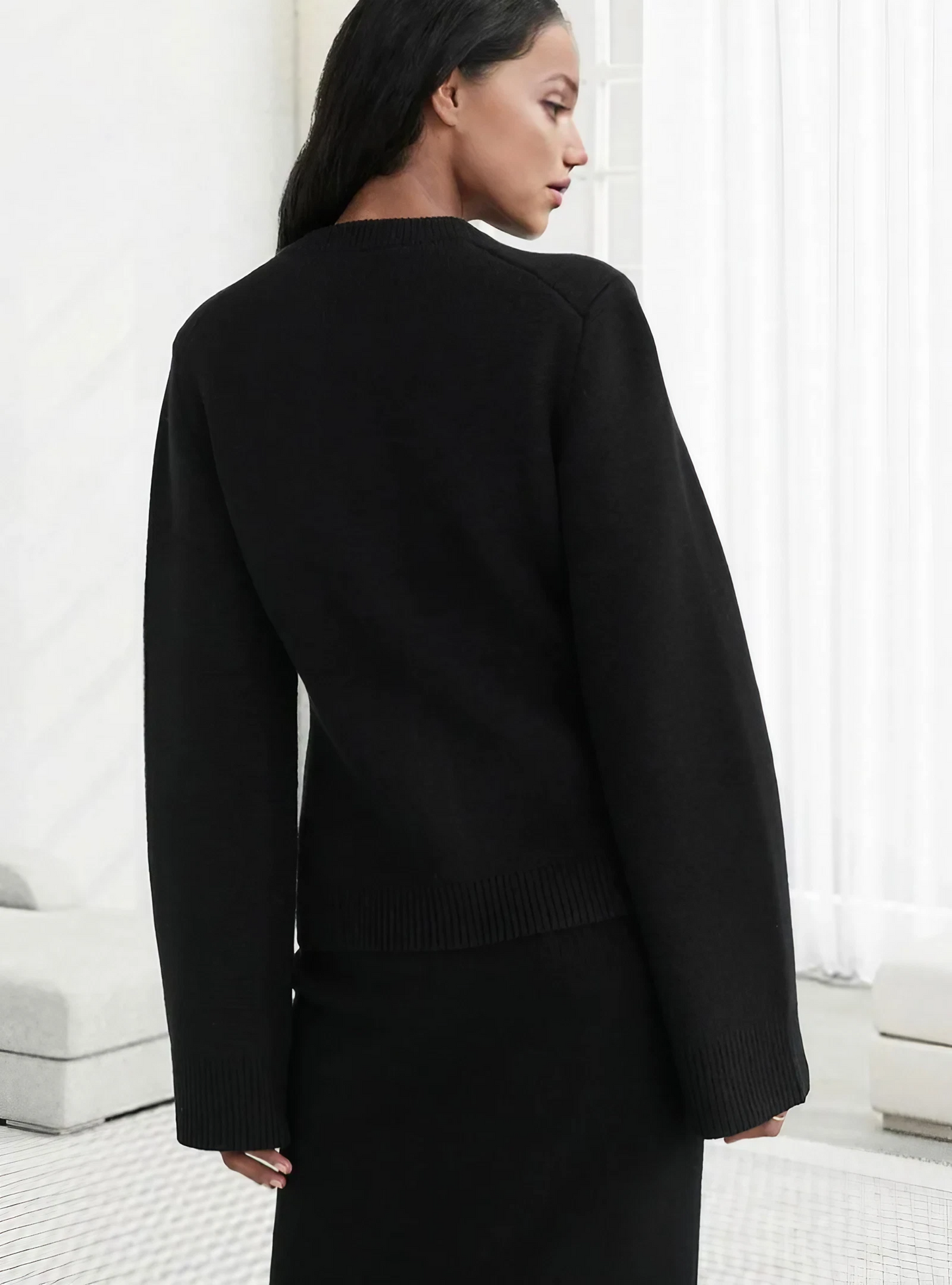 Elisé | Zachte Knopen Cardigan