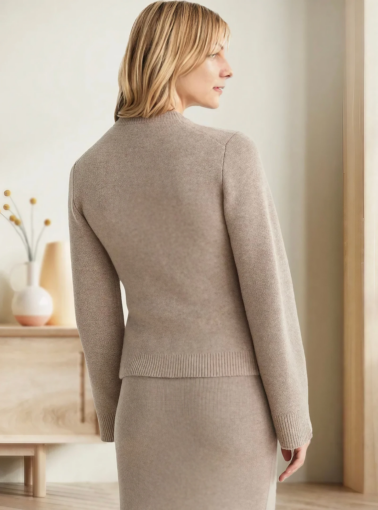 Elisé | Zachte Knopen Cardigan