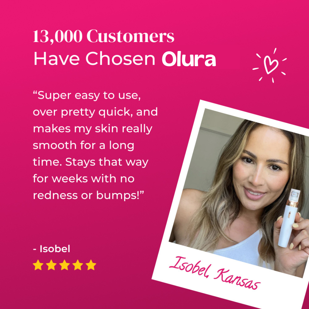 Olura™ Facial Epilator