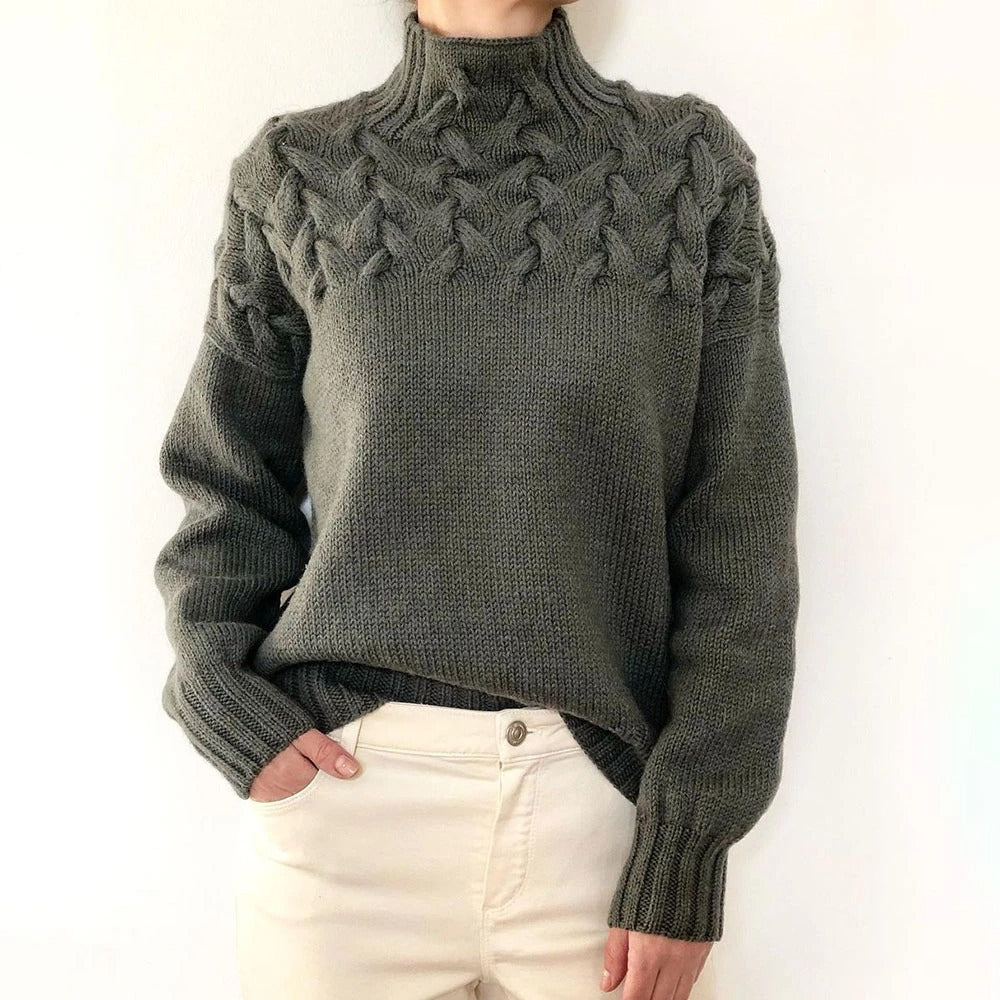 Elena | Warme Gebreide Coltrui