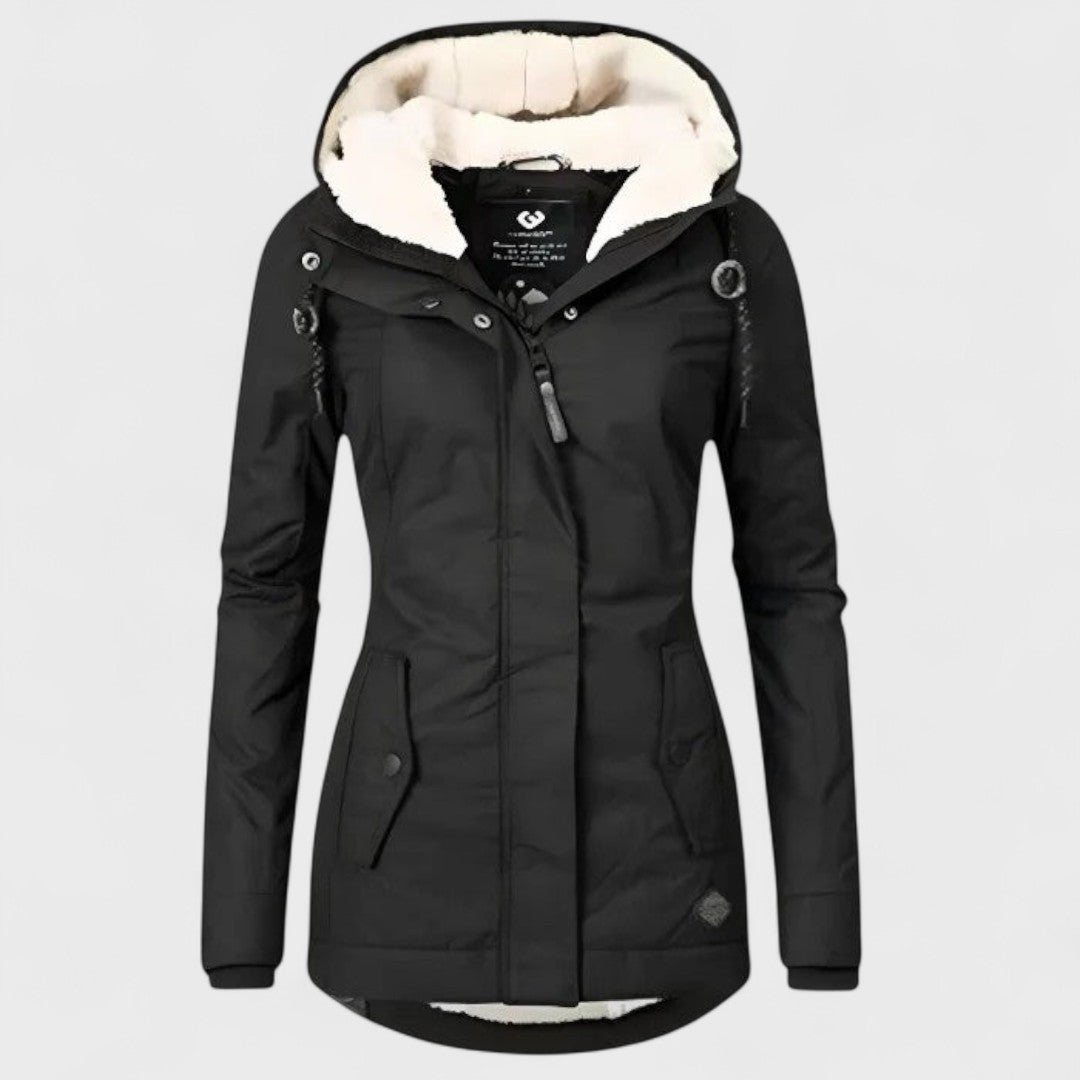 Anna | Waterdichte winterjas met capuchon