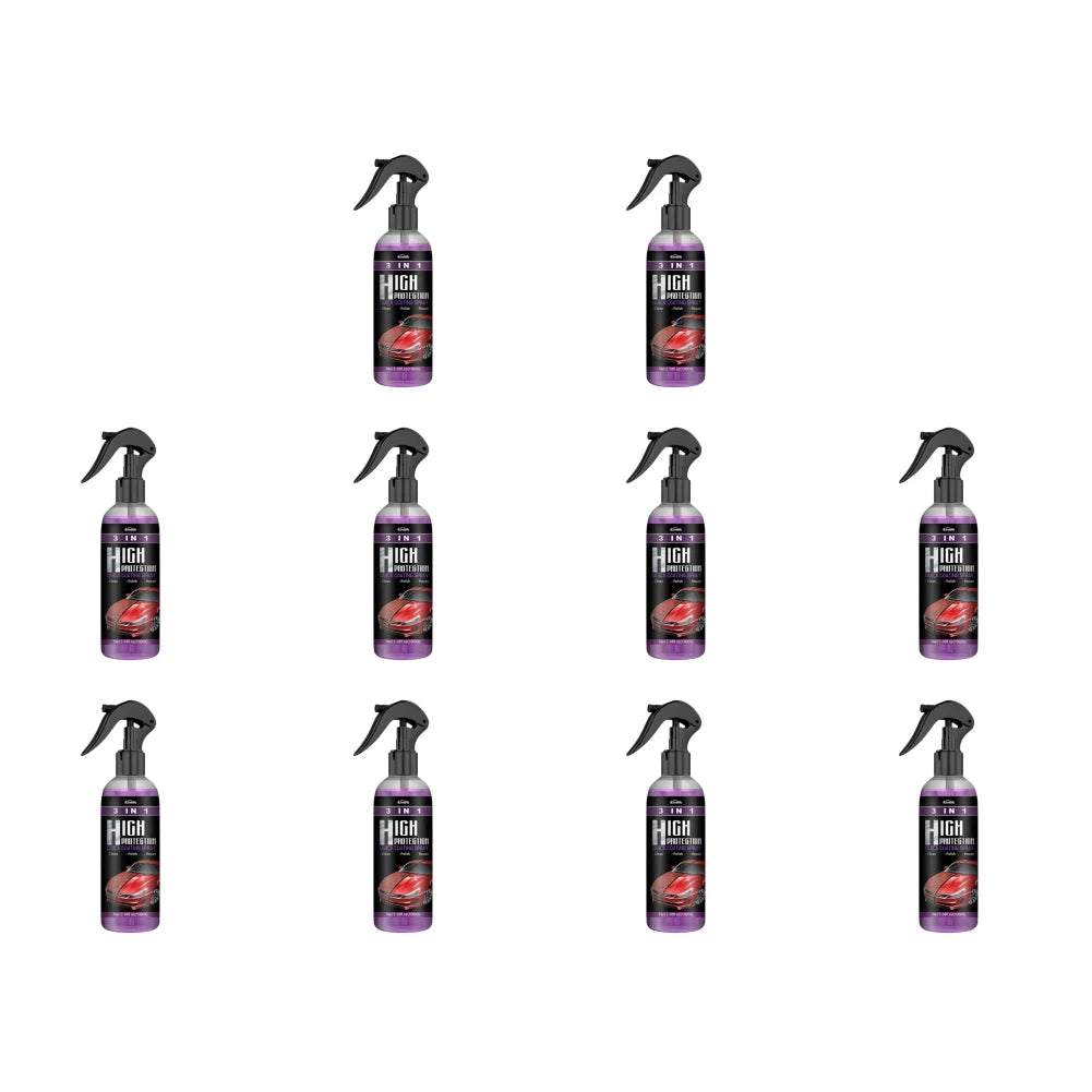 3In1 High Protection Car Ceramic Coating Spray Auto Nano Spray Paint Care Scratch Remover Repair Wax Polishing Spray Car Gadgets