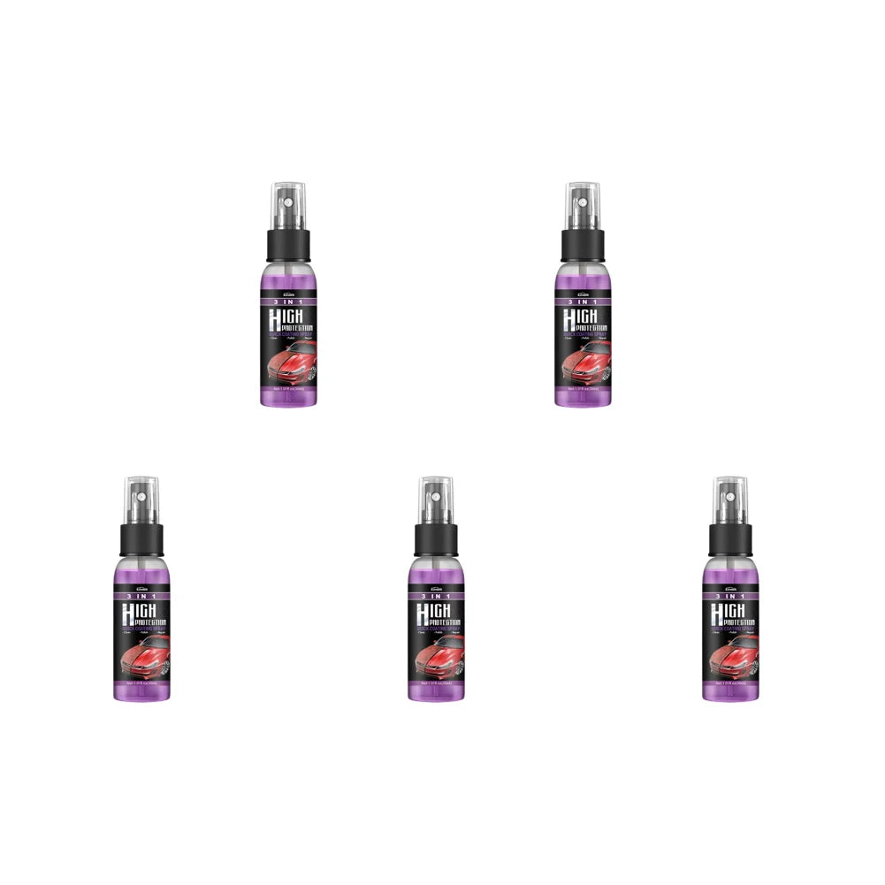 3In1 High Protection Car Ceramic Coating Spray Auto Nano Spray Paint Care Scratch Remover Repair Wax Polishing Spray Car Gadgets