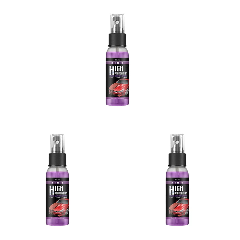3In1 High Protection Car Ceramic Coating Spray Auto Nano Spray Paint Care Scratch Remover Repair Wax Polishing Spray Car Gadgets