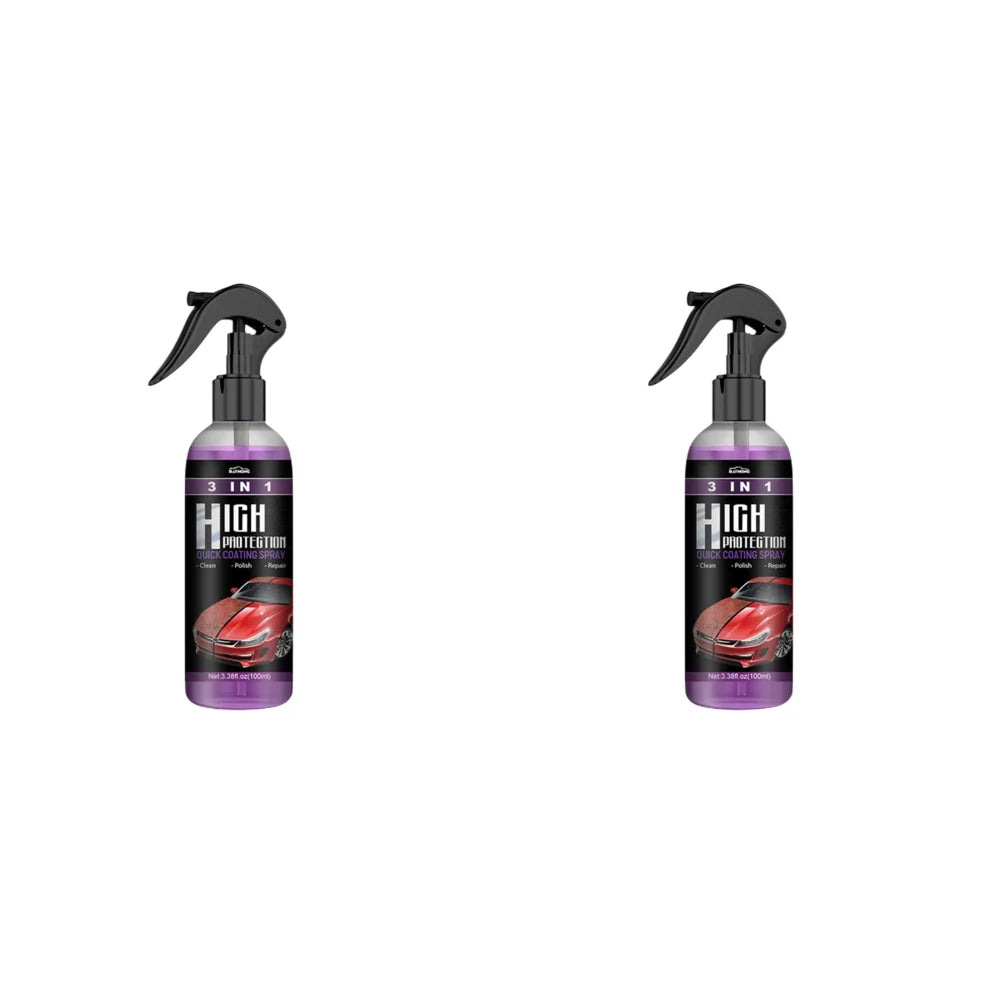 3In1 High Protection Car Ceramic Coating Spray Auto Nano Spray Paint Care Scratch Remover Repair Wax Polishing Spray Car Gadgets