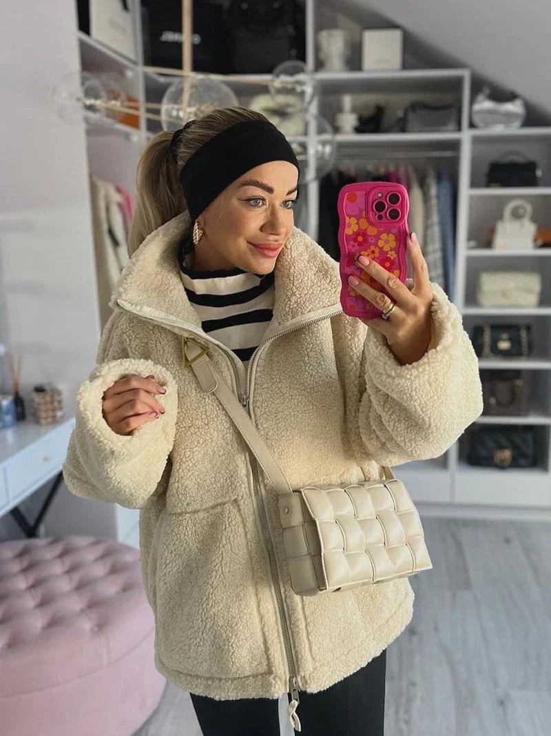 Milena | Warme Teddy Jas