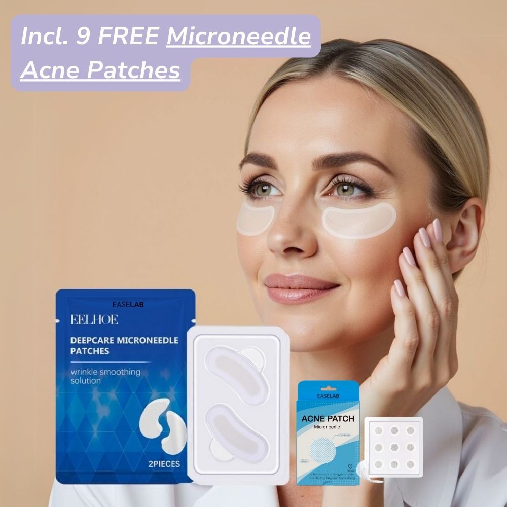 NanoGlow - #1 Microneedle Eye Patches to Reduce Eye Bags & Dark Circles