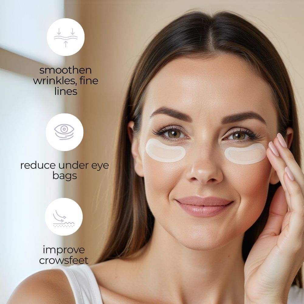 NanoGlow - #1 Microneedle Eye Patches to Reduce Eye Bags & Dark Circles
