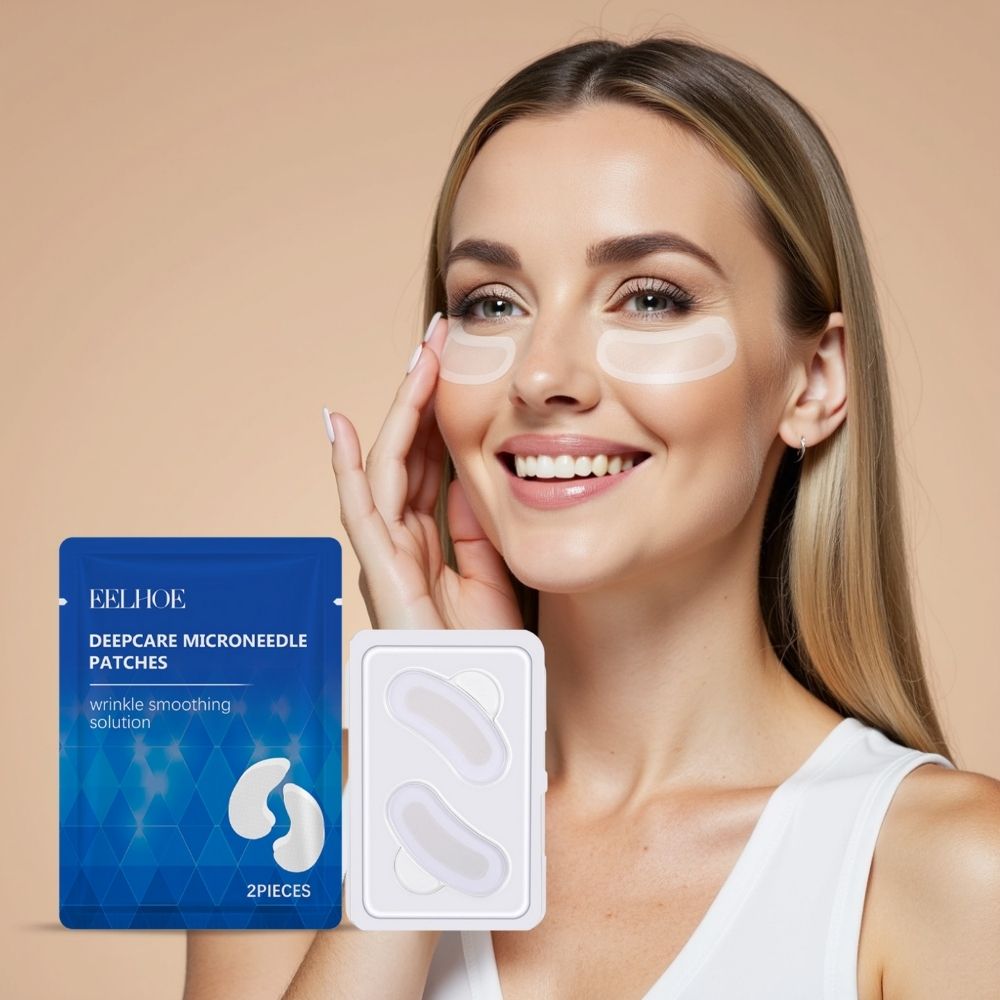NanoGlow - #1 Microneedle Eye Patches to Reduce Eye Bags & Dark Circles