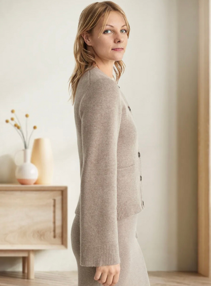 Elisé | Zachte Knopen Cardigan