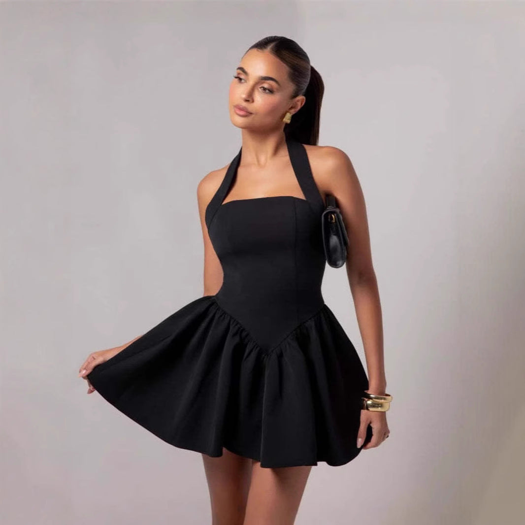 Ruffled Mini Jurk