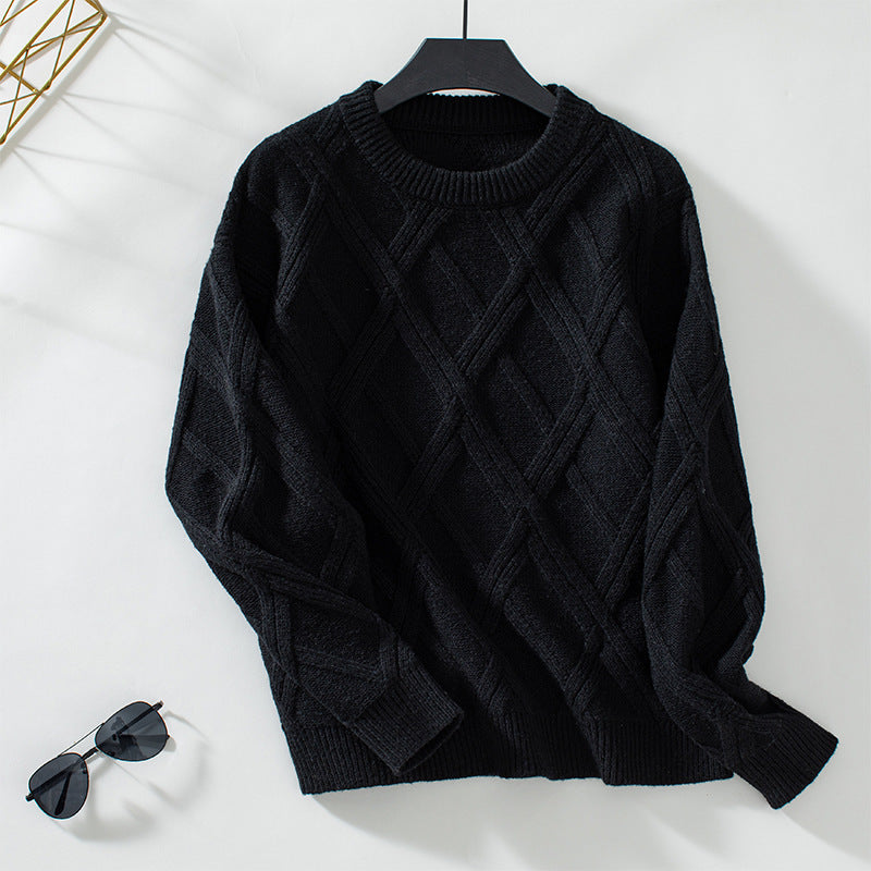 Lumara | Diamond Knit Pullover
