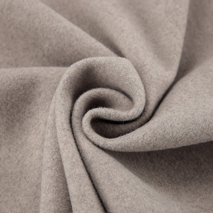 Mariella – Vintage Wool Blend V-Neck Coat