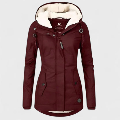 Anna | Waterdichte winterjas met capuchon