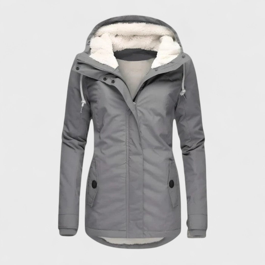 Anna | Waterdichte winterjas met capuchon