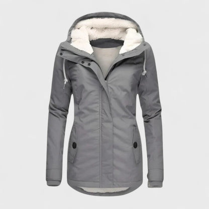 Anna | Waterdichte winterjas met capuchon
