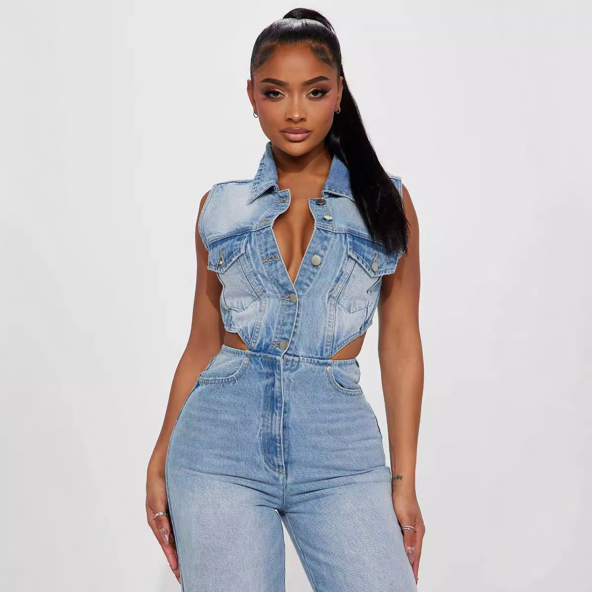 Denim Jumpsuit