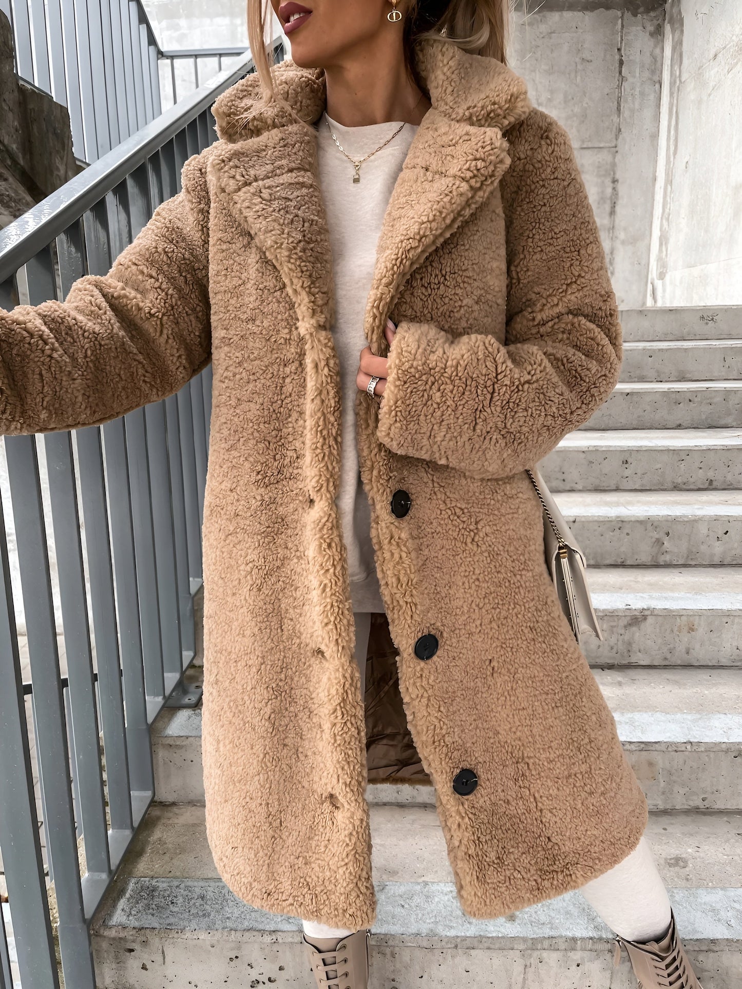 Noah | Pluche Mantel