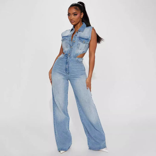 Denim Jumpsuit