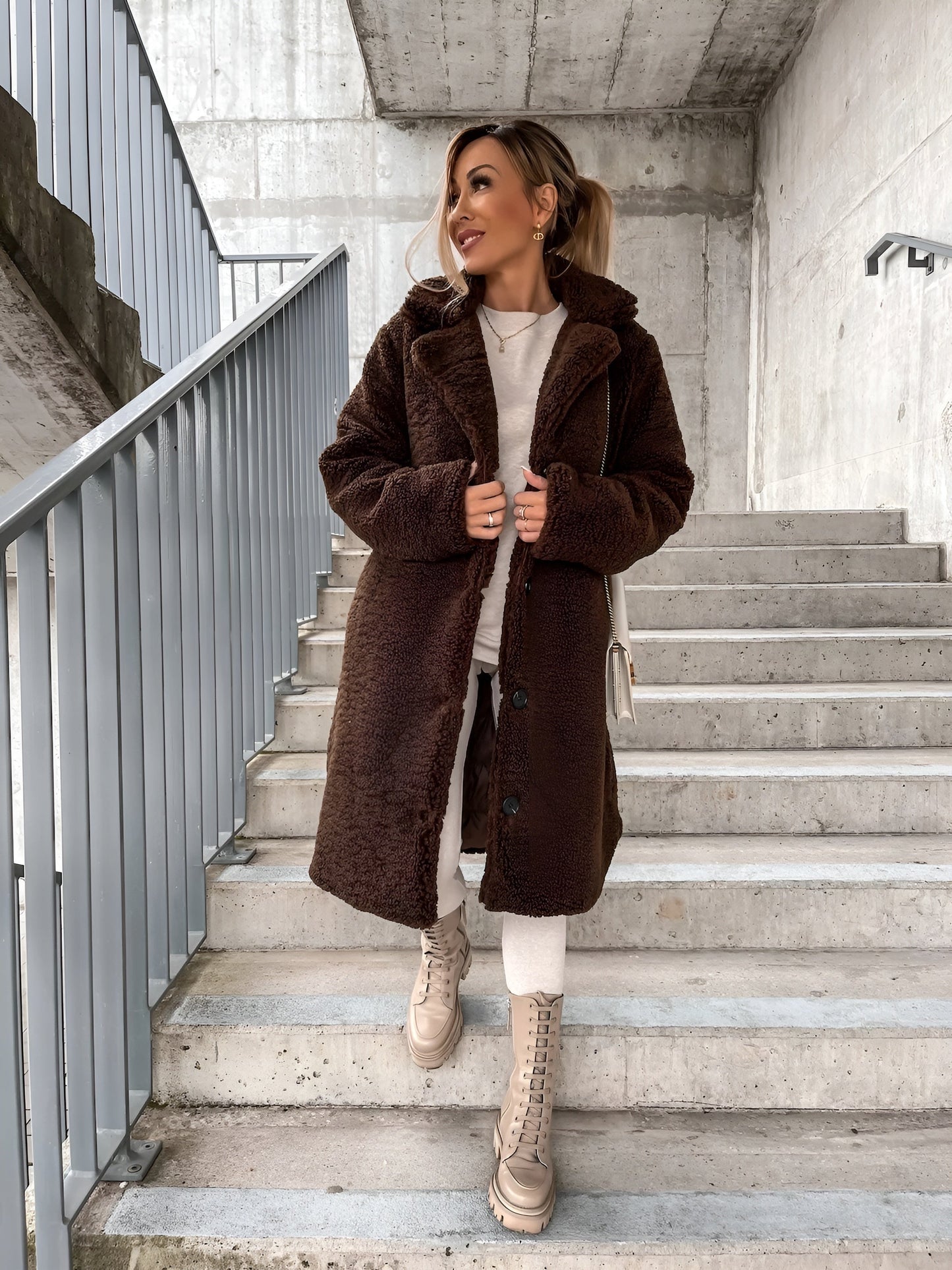 Noah | Pluche Mantel