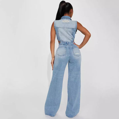 Denim Jumpsuit